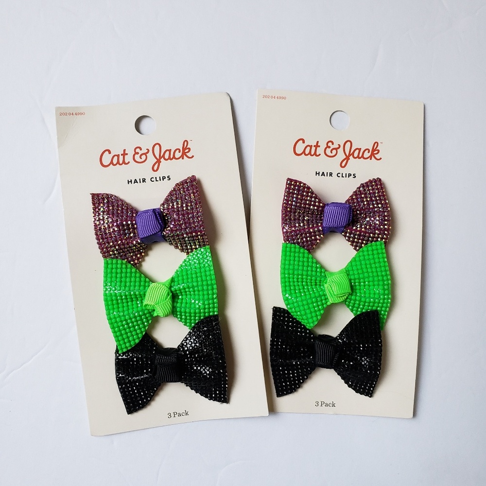 Cat & Jack Hair Bow Clips